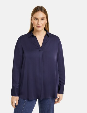 SAMOON Bluse in Blau: predná strana