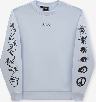 VANS Sweatshirt 'PEACE OS CREW' in blau / schwarz, Produktansicht