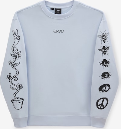 VANS Sweatshirt 'PEACE OS CREW' i blå / svart, Produktvy