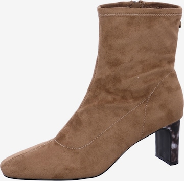 LA STRADA Stiefelette in Beige: Vorderseite
