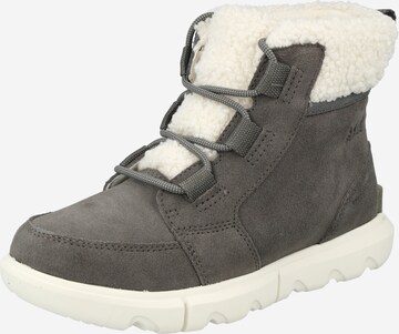 SOREL Snowboots 'Explorer II' in Grijs: voorkant