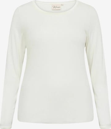 Wasabi Concept Shirts 'Silja' i hvid: forside