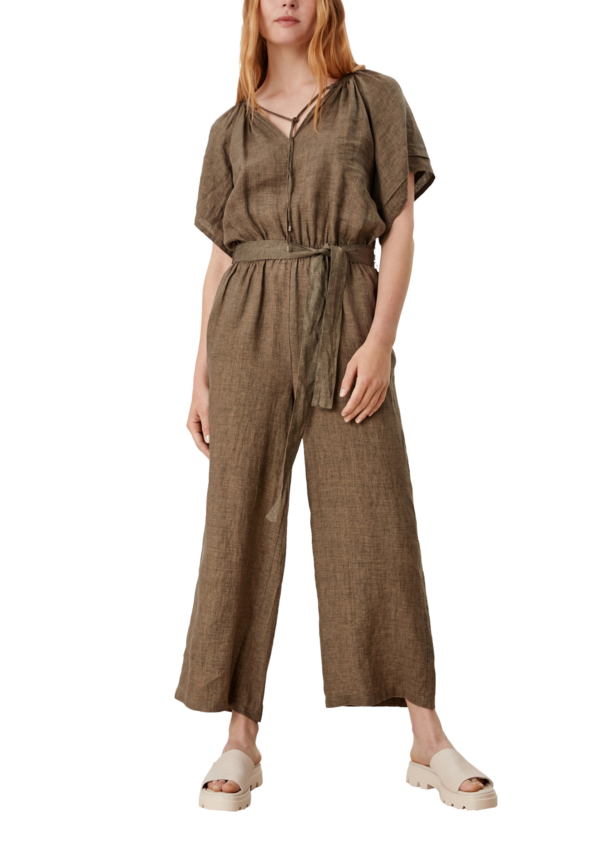 s.Oliver Jumpsuit in Bruin