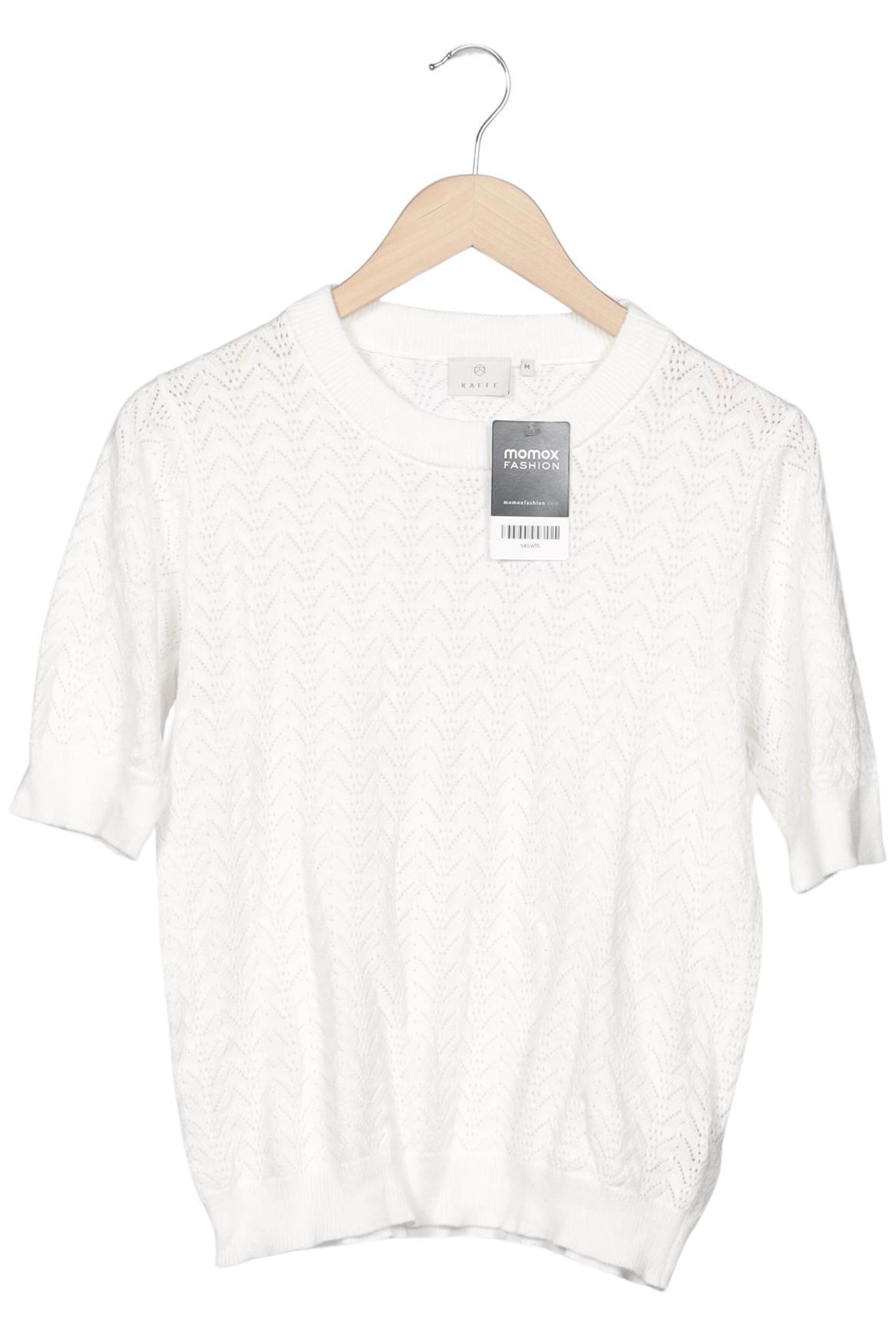 Kaffe Pullover M in Weiß: Vorderseite