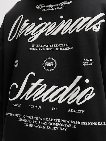 JACK & JONES Mikina 'JORNORREBRO' - Čierna
