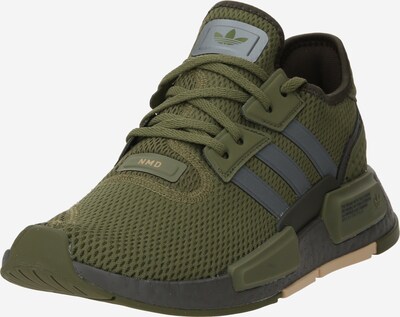 ADIDAS ORIGINALS Baskets basses 'NMD_G1' en gris / olive, Vue avec produit