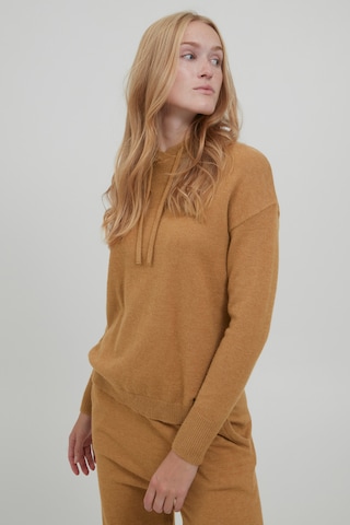 b.young Sweatshirt 'BYMILO' in Brown: front