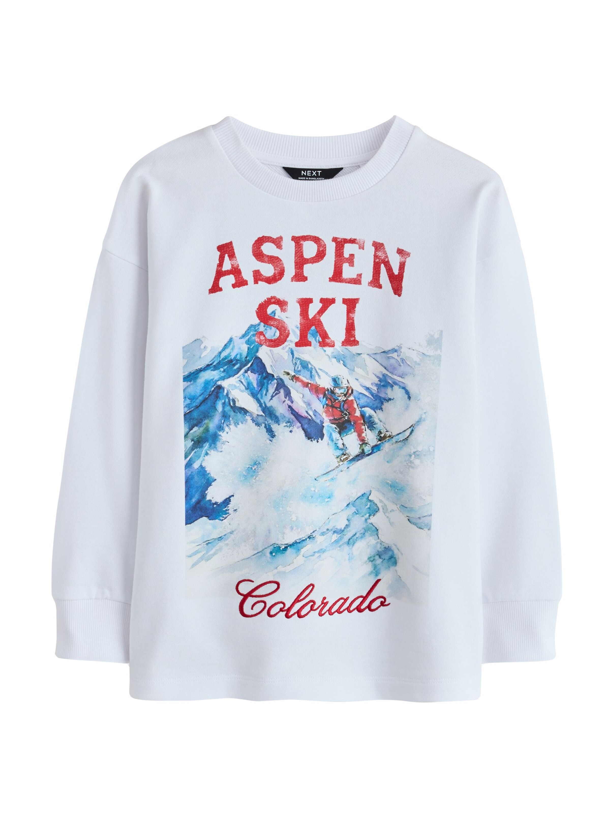 Next Shirt in White: front