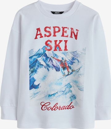 Next Shirt in White: front