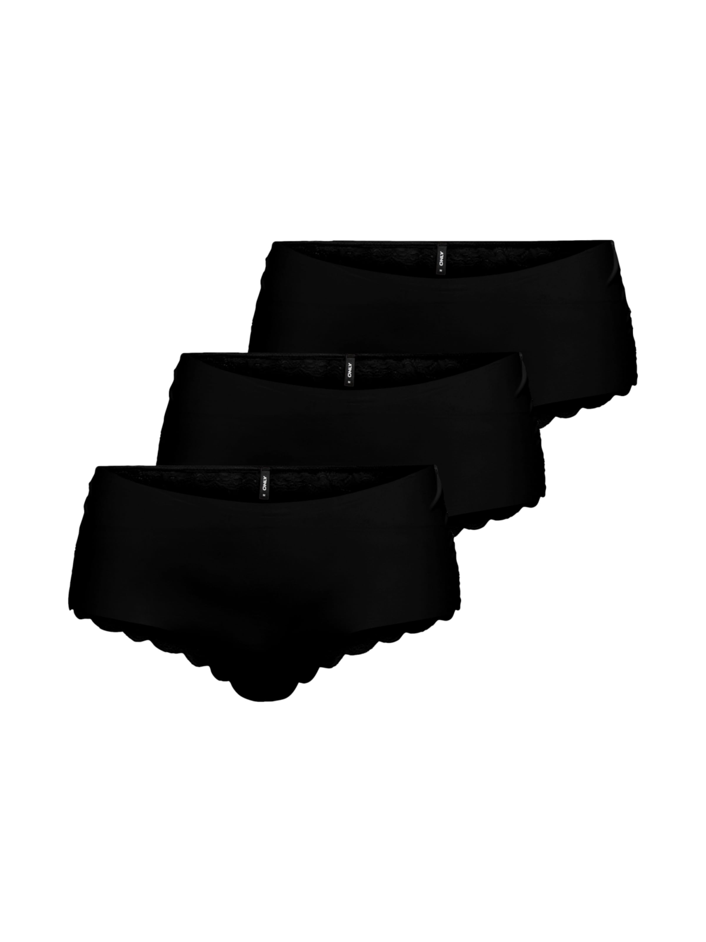 Culotte 'Chloe' ONLY en noir : devant