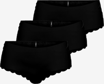 Culotte 'Chloe' ONLY en noir : devant