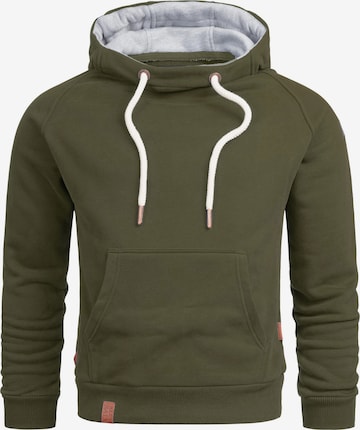 Alessandro Salvarini Sweatshirt 'Beeno' in Groen: voorkant