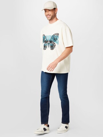 River Island T-Shirt in Beige