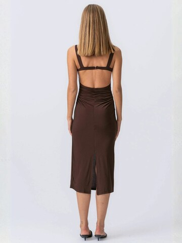 It's May Dress ' Lunetta ' in Brown