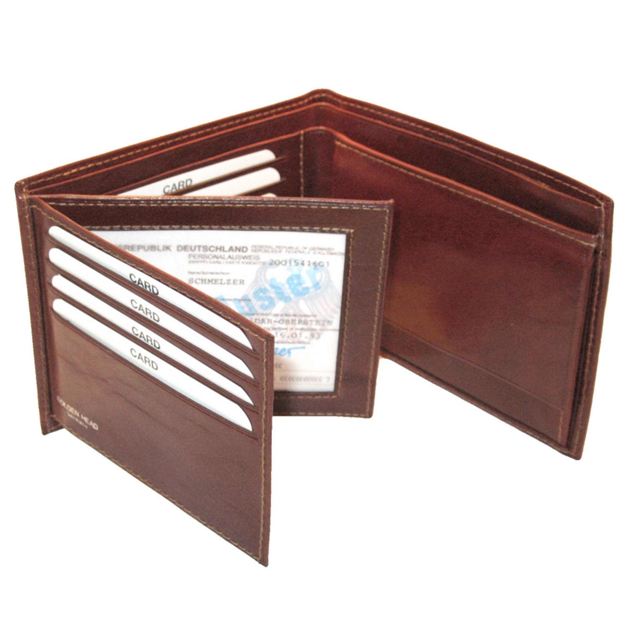 Portamonete 'Colorado' di GOLDEN HEAD in marrone