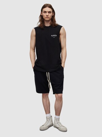 AllSaints - Camisa 'UNDERGROUND' em preto