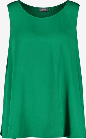 SAMOON Blouse in Green: front