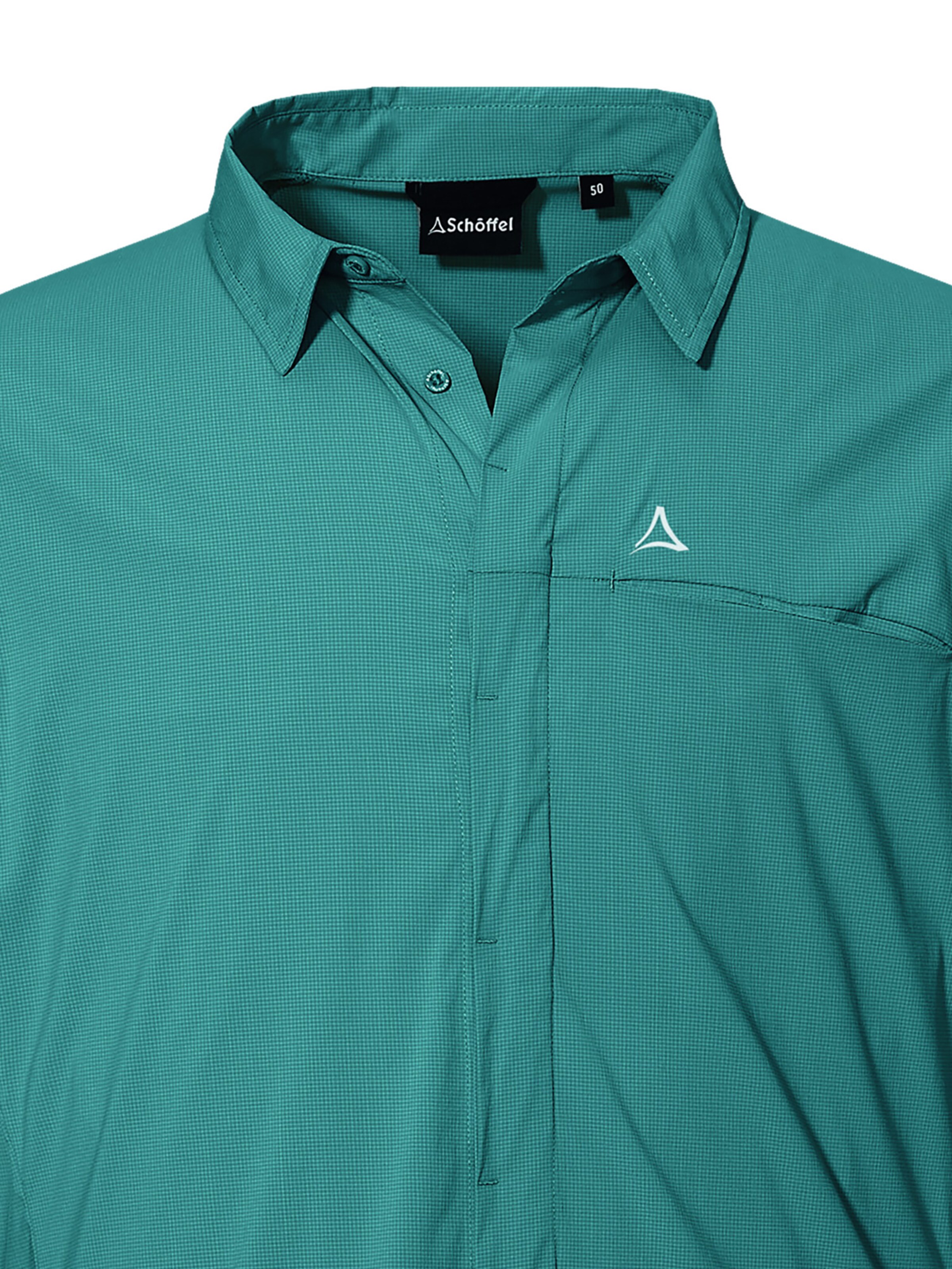 Schöffel Regular fit Functioneel overhemd 'Hohe Reuth' in Blauw