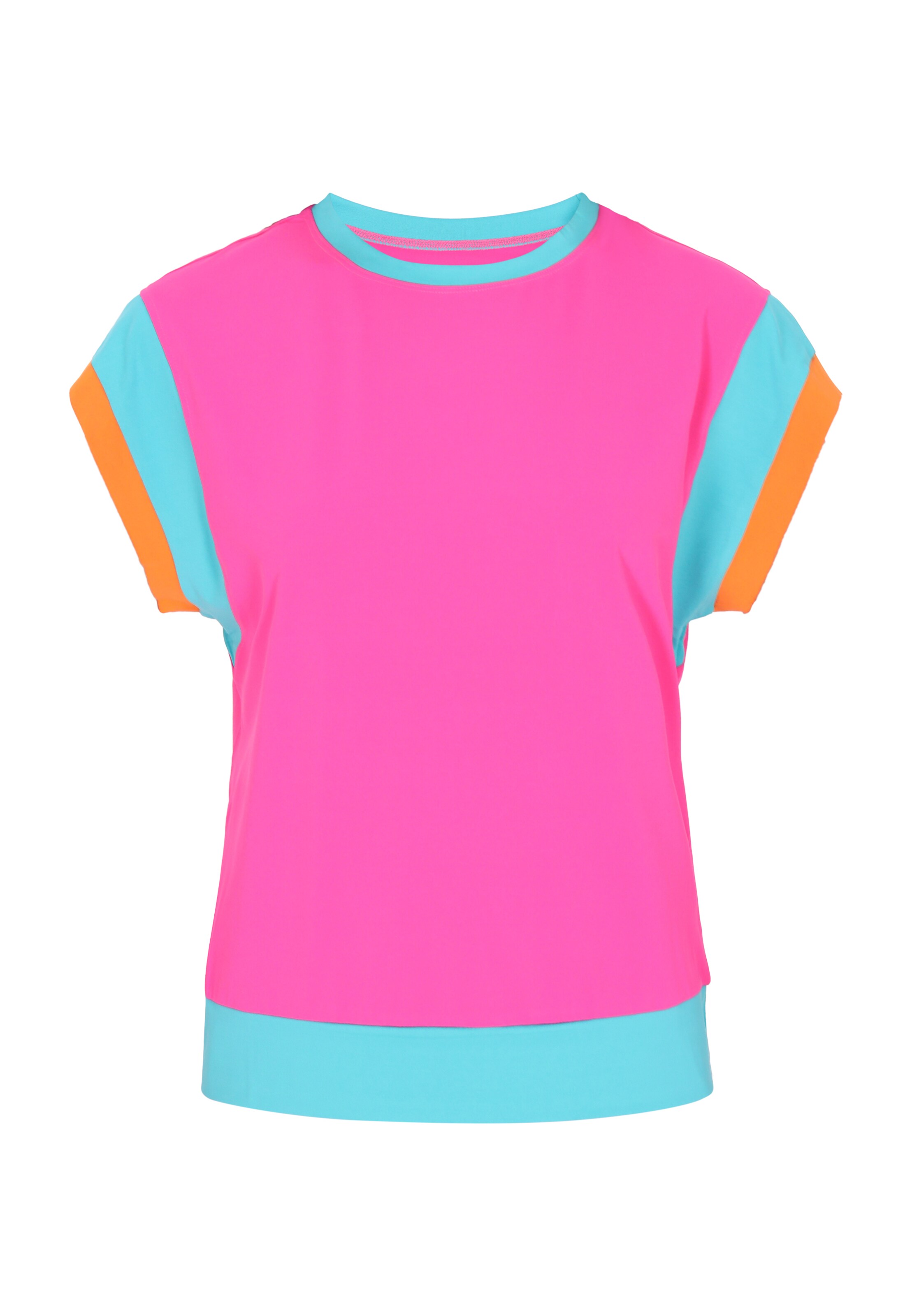 usha BLUE LABEL Shirt 'Fashion Look' in Roze: voorkant