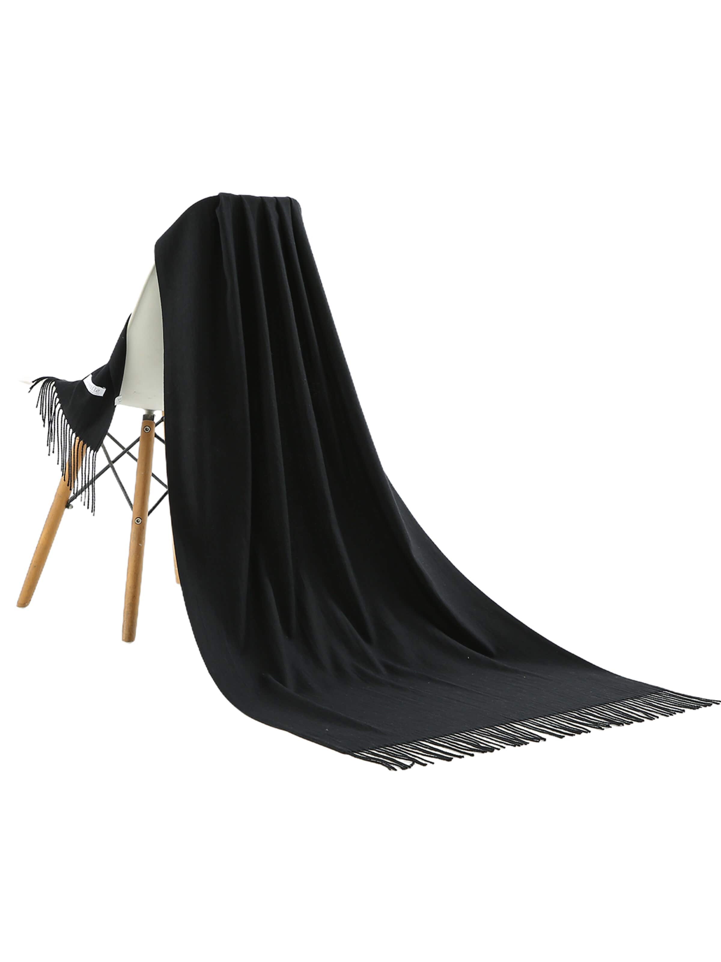 Emilie collection Halsduk 'Pashmina scarf' i svart