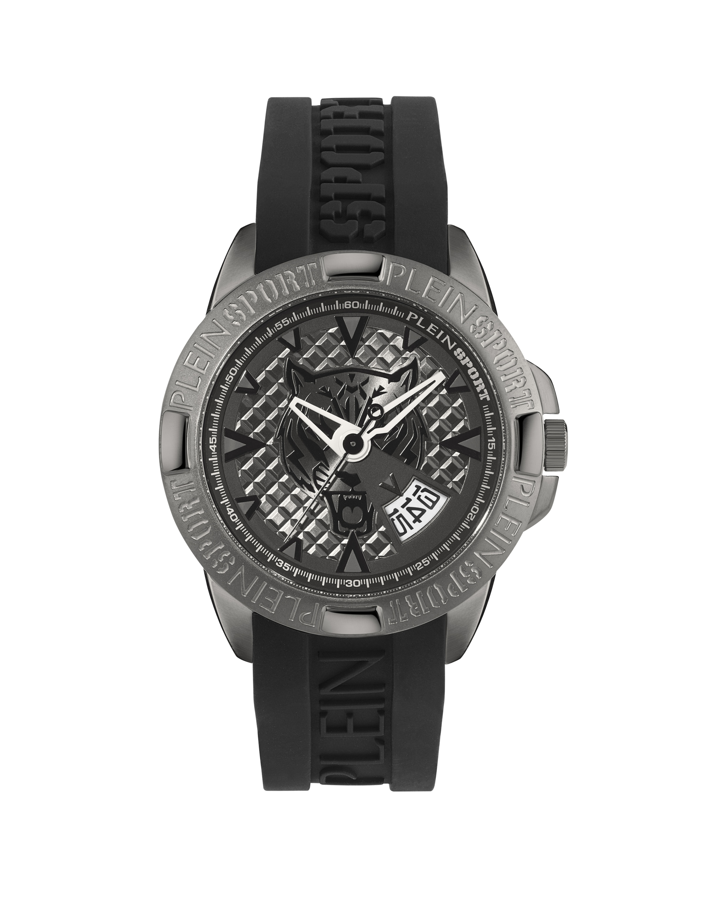 Orologio analogico 'Touchdown' di Plein Sport in nero: frontale