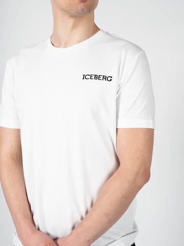 ICEBERG Koszulka w kolorze biały
