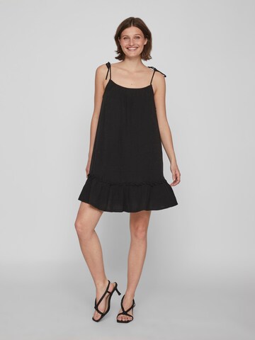 VILA Summer Dress 'LANIA' in Black