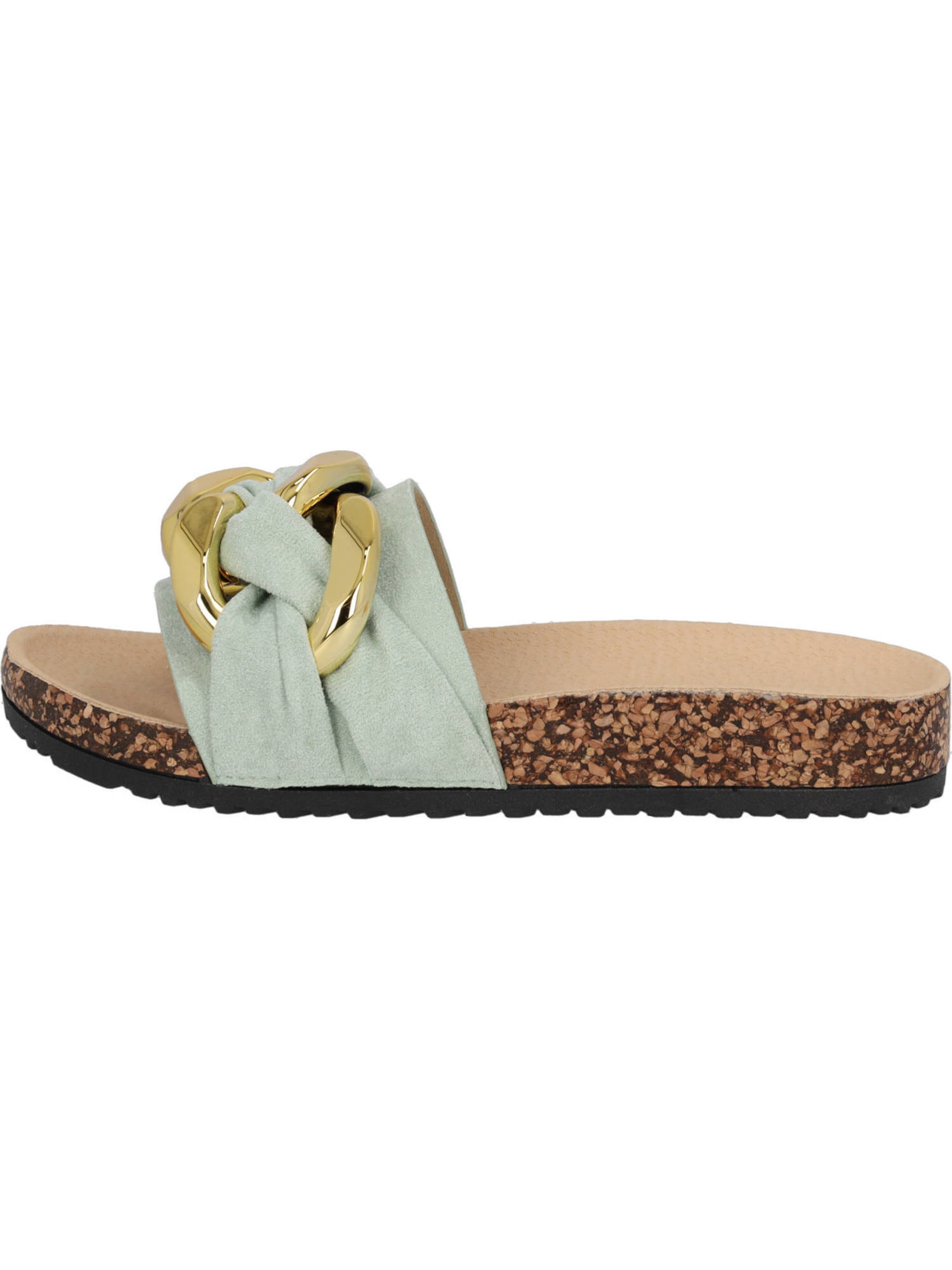 Palado Mule 'Geofo' in Green: front