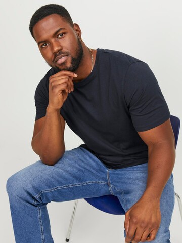 Jack & Jones Plus - Camiseta 'JJENoa' en azul