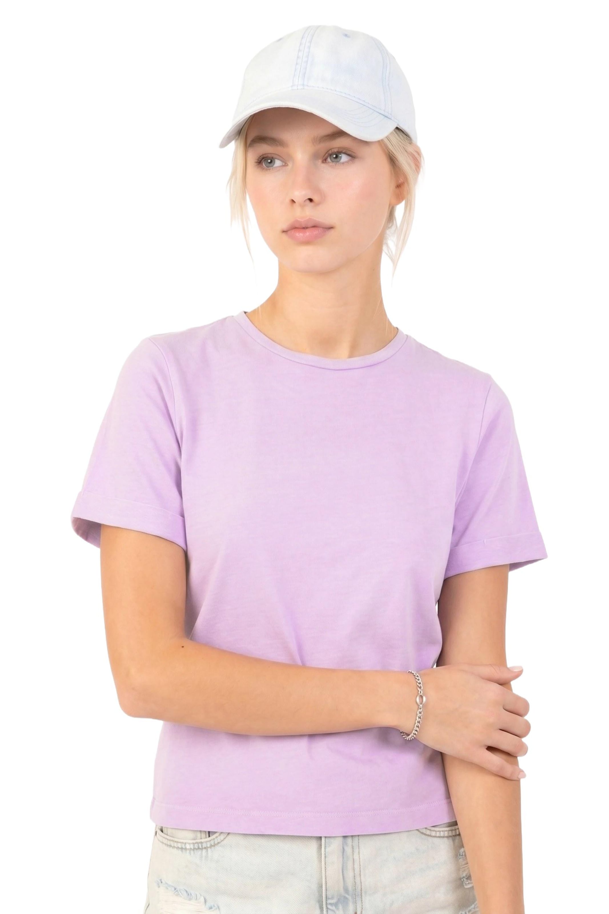 Alexa Dash Shirt in Purple: front