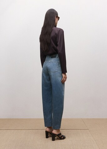 MANGO Tapered Jeans in Blau
