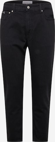 Calvin Klein Jeans - regular Vaquero en negro: frente