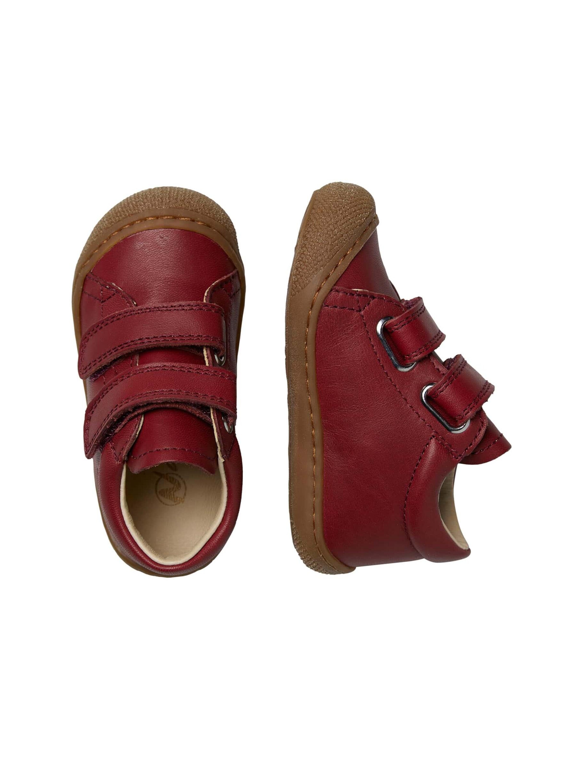 Baskets 'COCOON VL' NATURINO en rouge