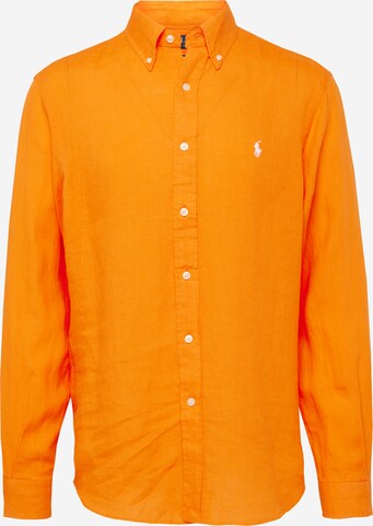 Camicia di Polo Ralph Lauren in arancione: frontale