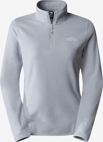 THE NORTH FACE Sportpullover '100 Glacier' in Grau: predná strana