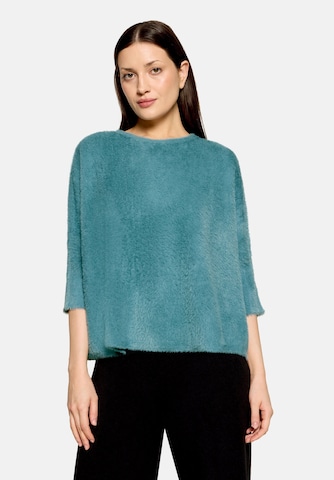 Betty Barclay Basic-Pullover mit U-Boot-Ausschnitt in Blau: Vorderseite