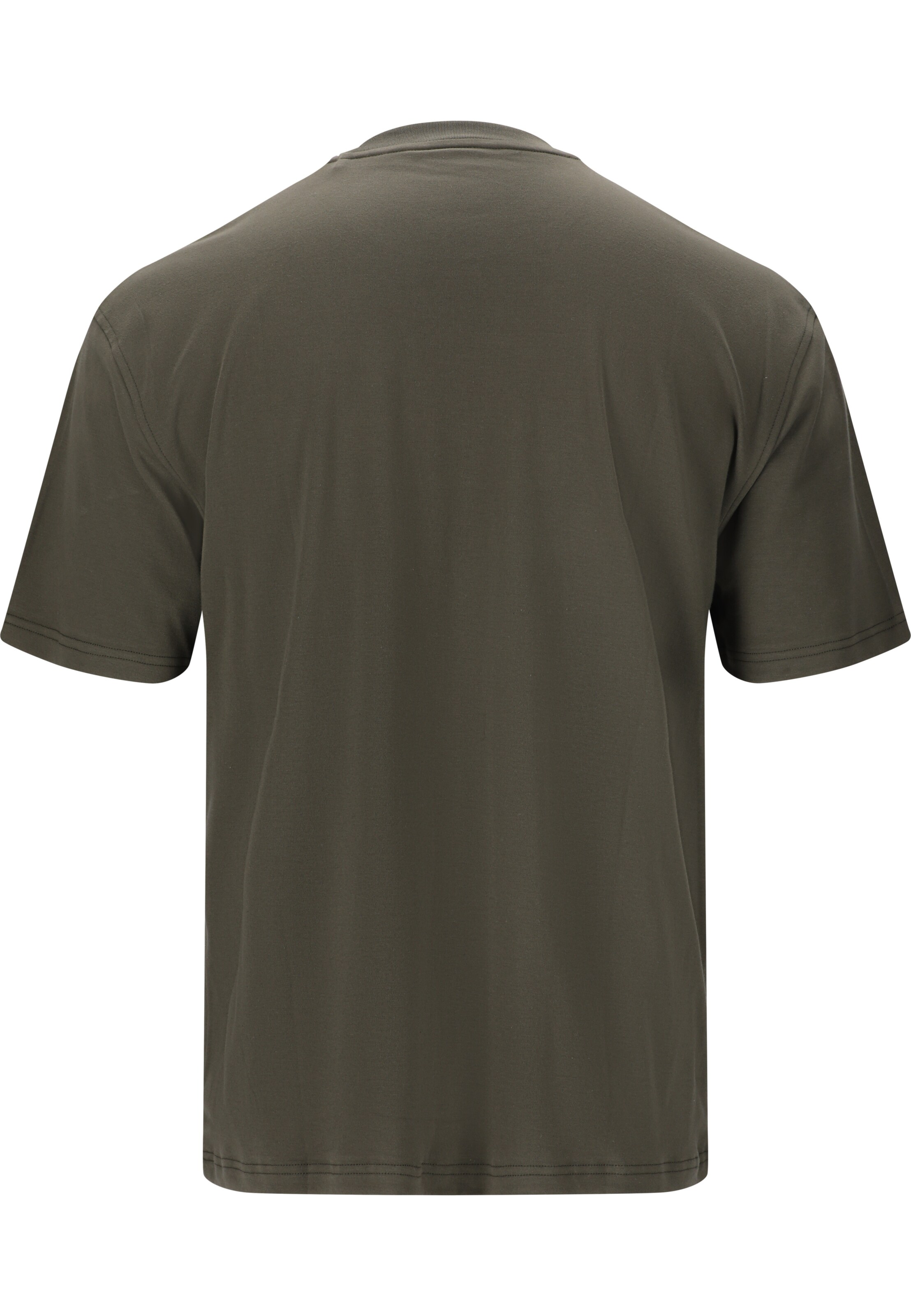 Virtus T-Shirt 'Roake' in Braun