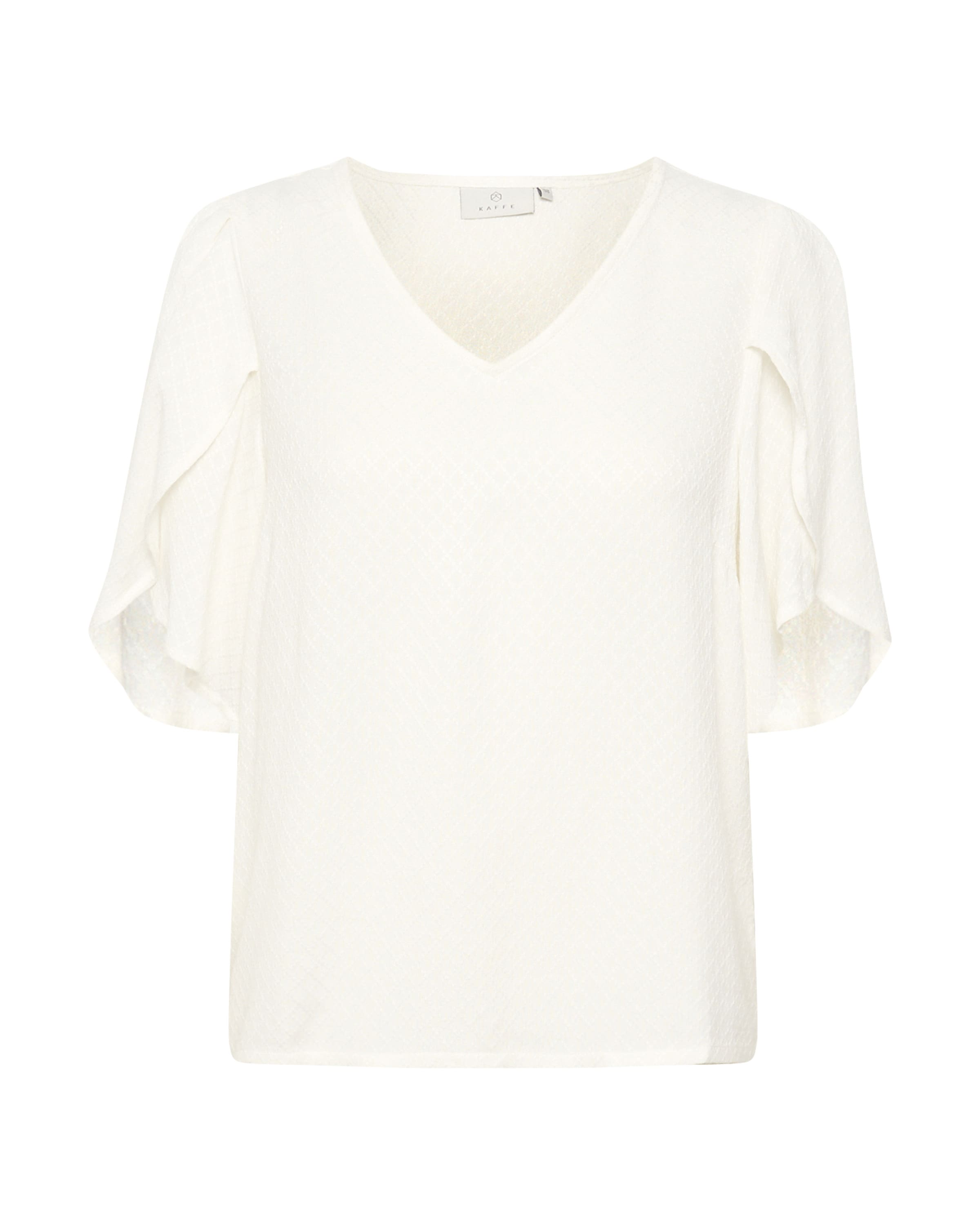 Kaffe Bluse in Weiß: Vorderseite