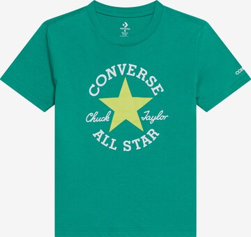 CONVERSE Футболка 'DISSECTED CHUCK' в Зеленый: спереди
