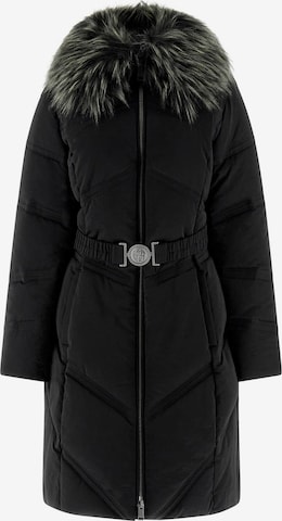 GUESS Steppjacke in Schwarz: Vorderseite