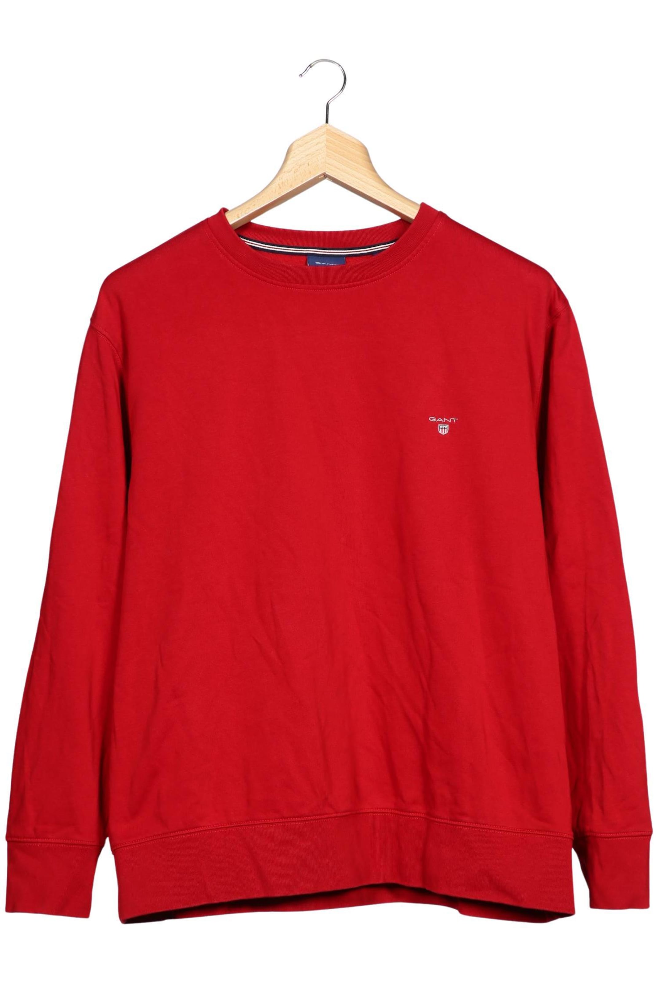 GANT Sweatshirt & Zip-Up Hoodie in 4XL in Red: front