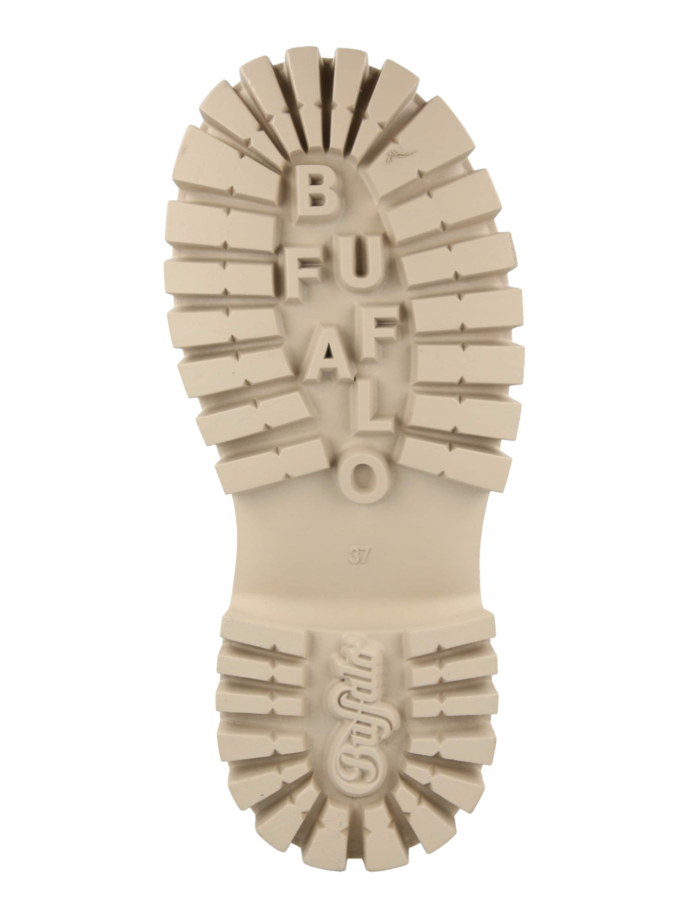 BUFFALO Lace-up bootie 'Zanos' in Beige