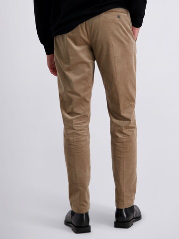 PIERRE CARDIN Regular Trousers 'Rick' in Beige