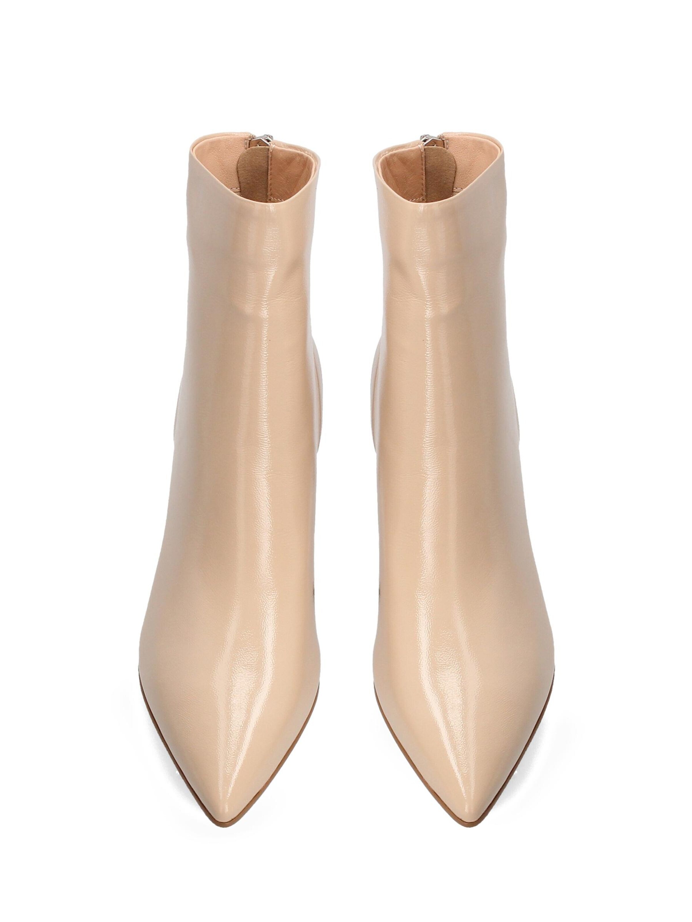 VENEZIA Boots 'Klassische braune Damenstiefel mit Stiletto-Absatz 41'‌‌‌‌‌‌ in Beige