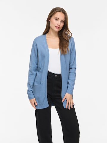 VILA Knit cardigan 'VIRil' in Blue: front