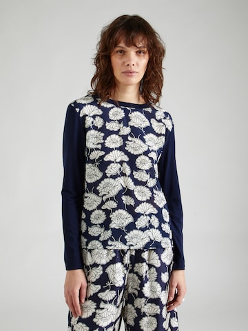 Weekend Max Mara - Camisa 'CALAMAI' em azul: frente