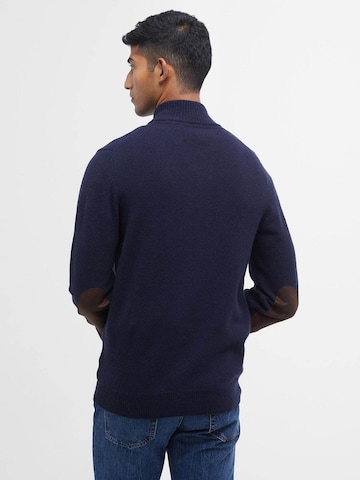 Barbour Knit Cardigan in Blue