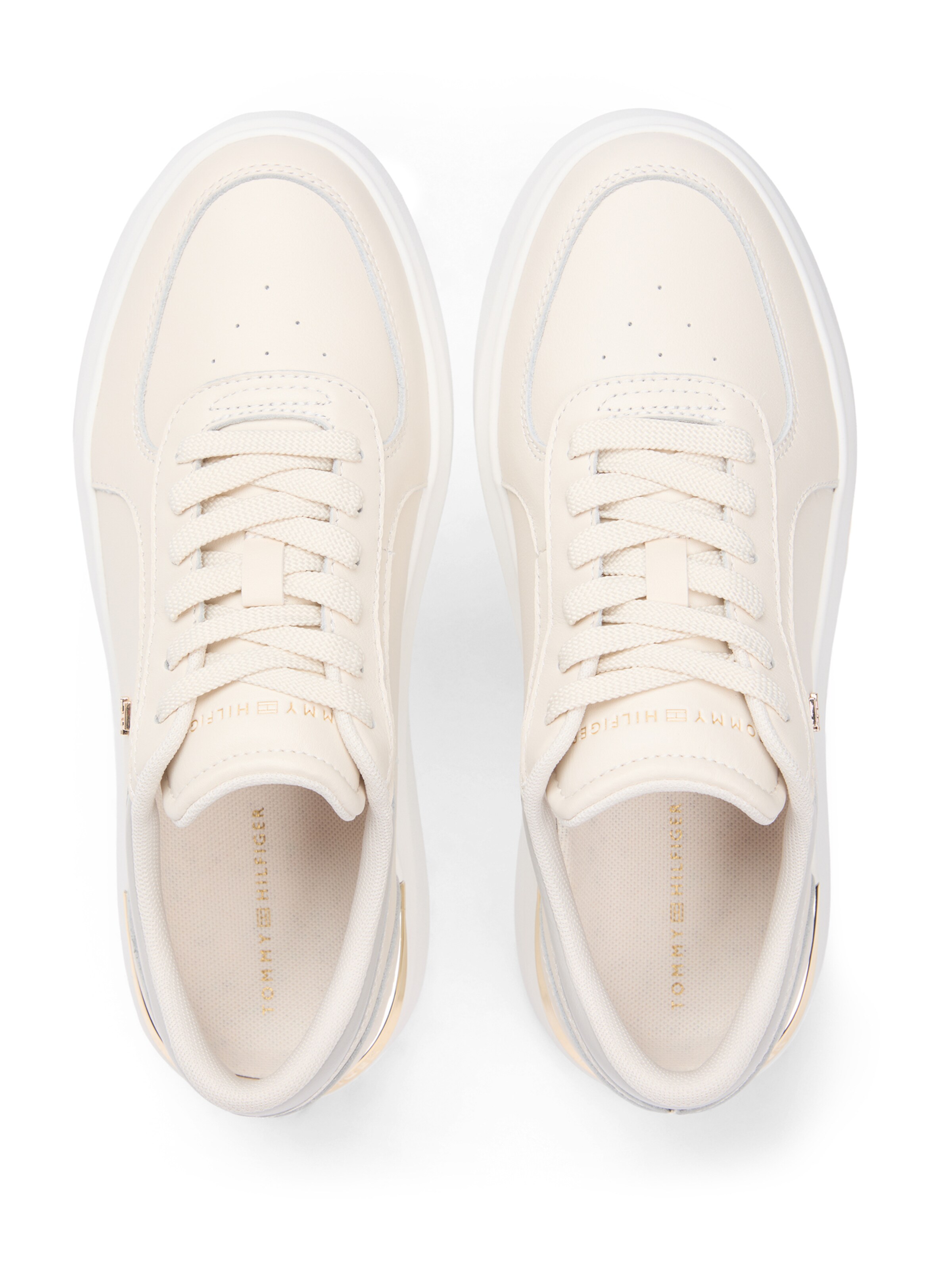 Sneaker low de la TOMMY HILFIGER pe bej