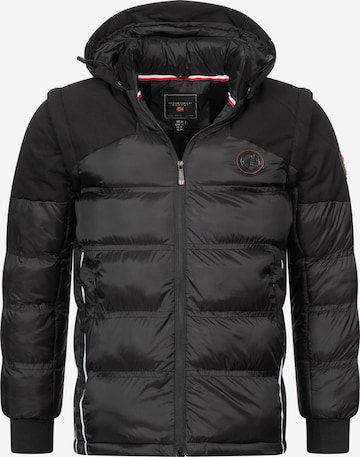 GEOGRAPHICAL NORWAY Winterjacke in Schwarz: Vorderseite