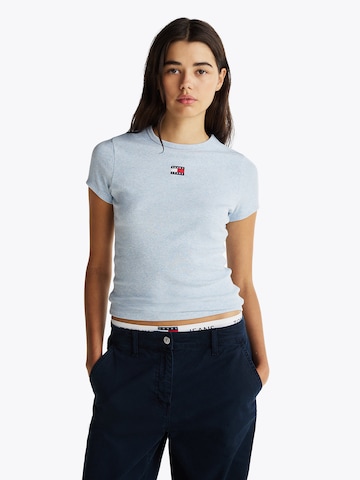 Tommy Jeans Shirt in Blue: front